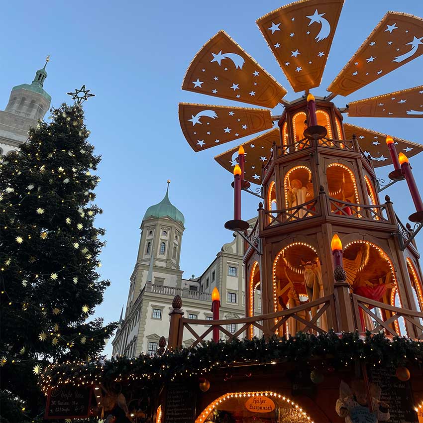 Umzug Augsburg und Umgebung zu Weihnachten